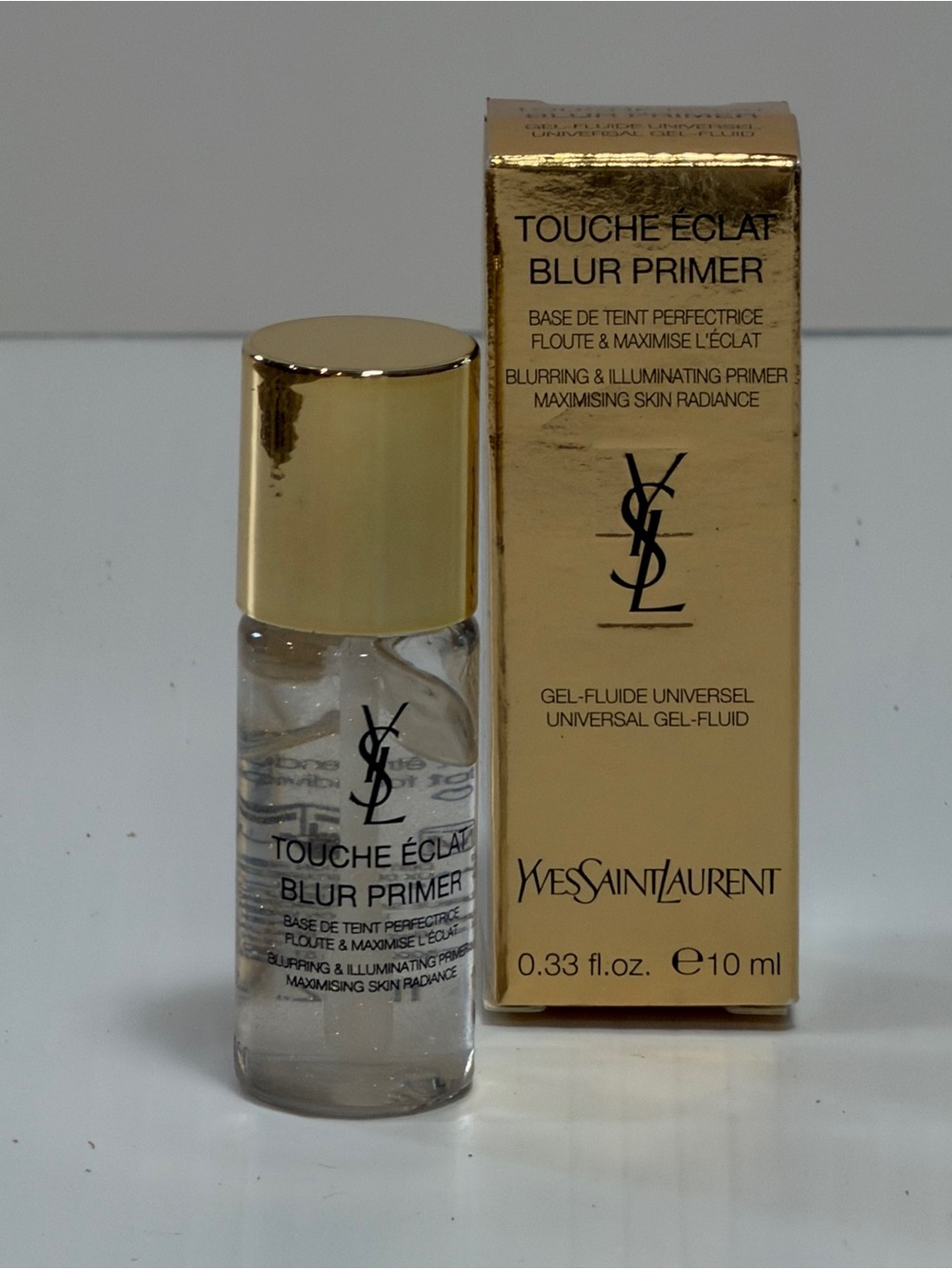 Yves Saint Laurent Touche Éclat Blur Primer - Gold & Clear 0.33 Oz